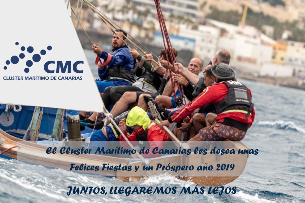 Felicitación navideña 2018 del Cluster Marítimo de Canarias