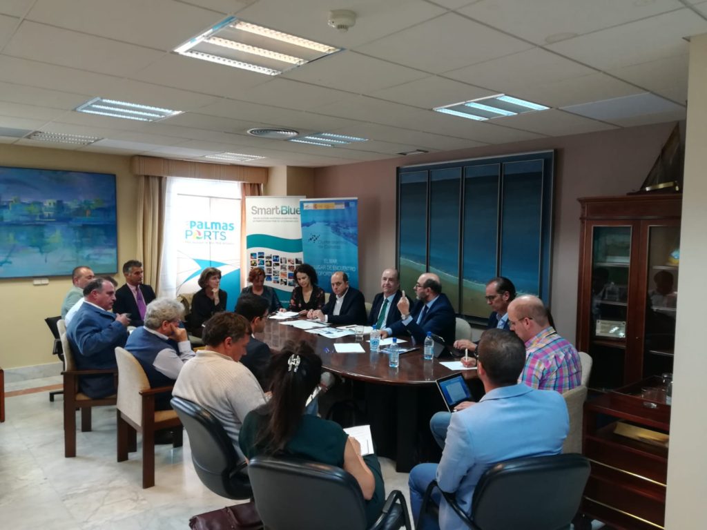 Meeting of the Technical Committee Economía Azul with the Government of the Canary Islands