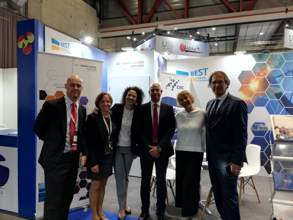 Promotion of the Canary Islands Suppliers brand at Nor-Shipping 2019 (Norway)