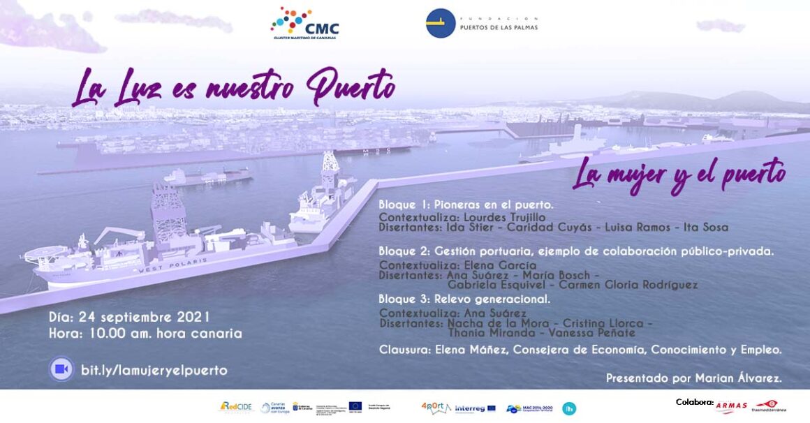Empresarias y trabajadoras del Puerto de Las Palmas ponen en común su experiencia laboral en el ámbito marítimo