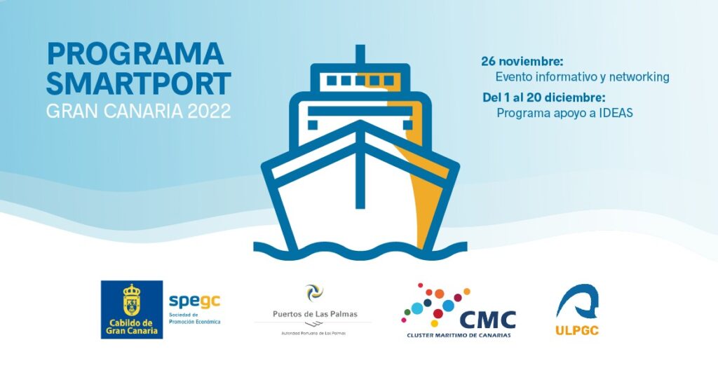 Programa ‘SMART PORT Gran Canaria 2022’ para ideas innovadoras en el ámbito portuario