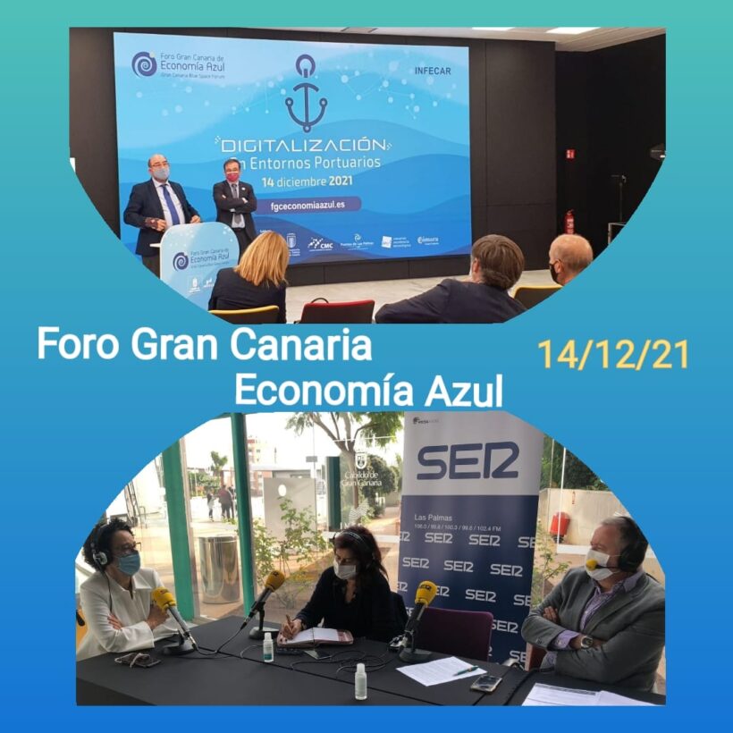 El Clúster Marítimo de Canarias, presente en  el Foro Gran Canaria de Economía Azul 2021