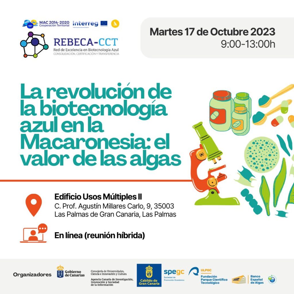 Canarias acoge una jornada sobre la revolución de la biotecnología azul en la Macaronesia